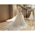 New Arrival 2017 Multi-Color Marriage Wedding Dresses with Shawl